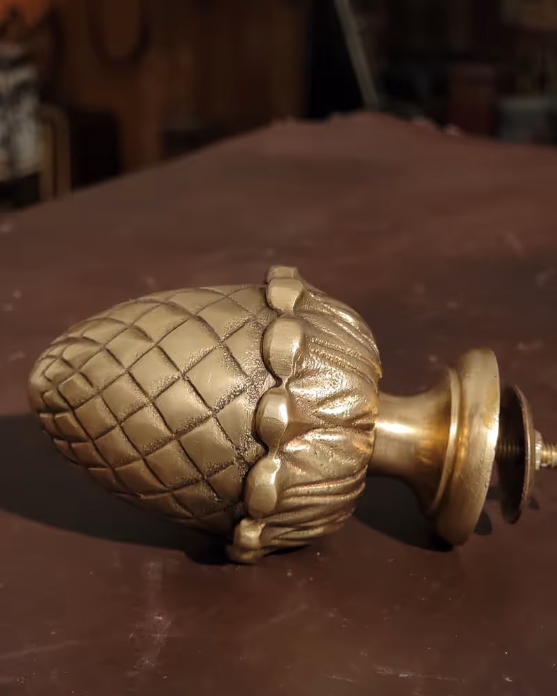 Grande poignée de porte en bronze