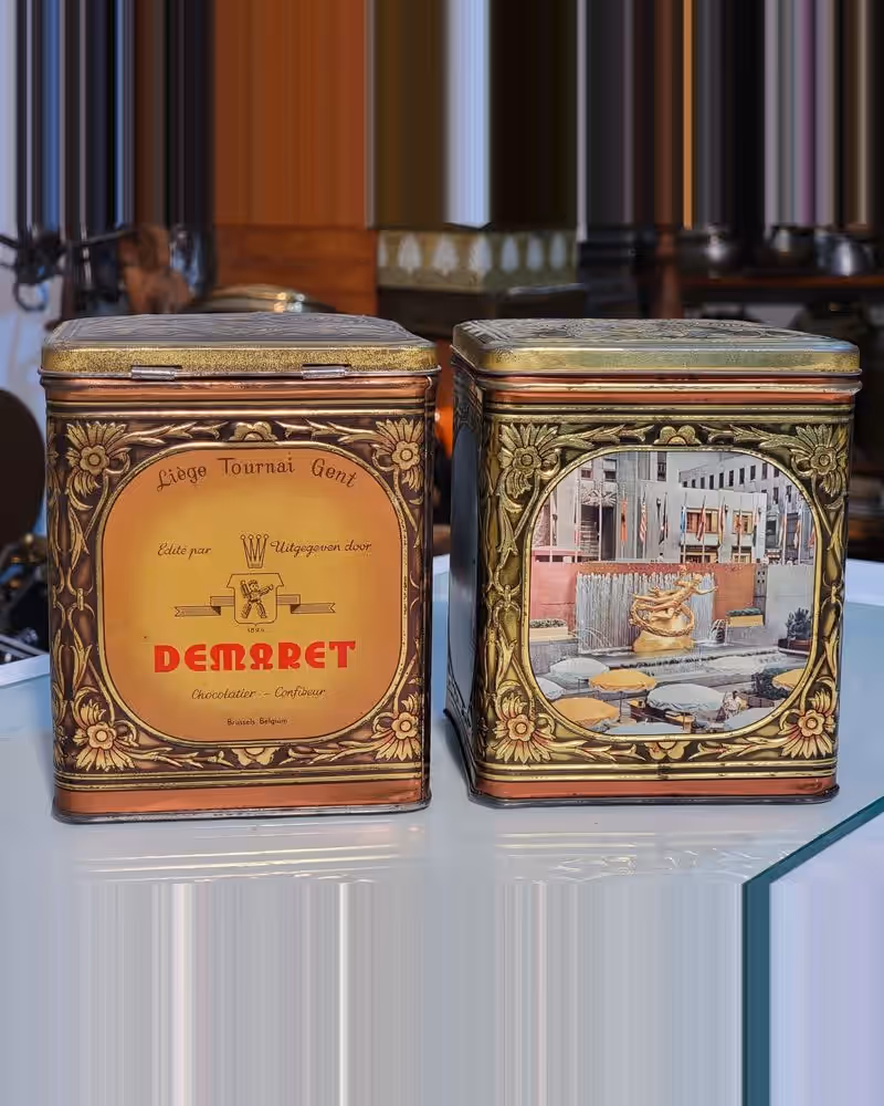 Boîtes en tôle lithographiée Demaret