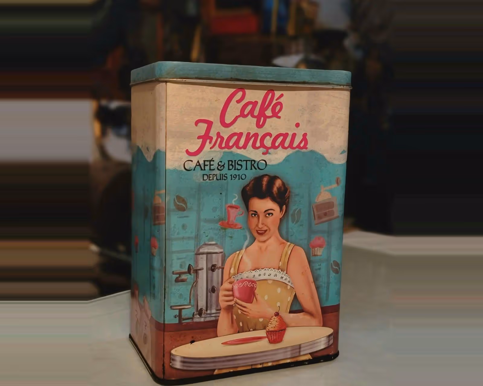 Boite à café rangement cuisine