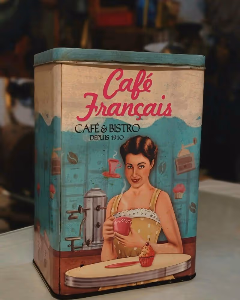 Boite à café rangement cuisine