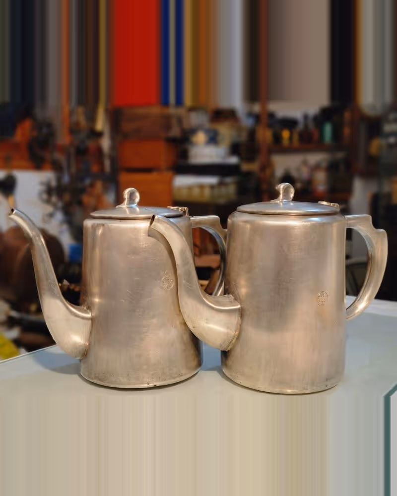cafetières argenté par le fabricant Morton-Parker