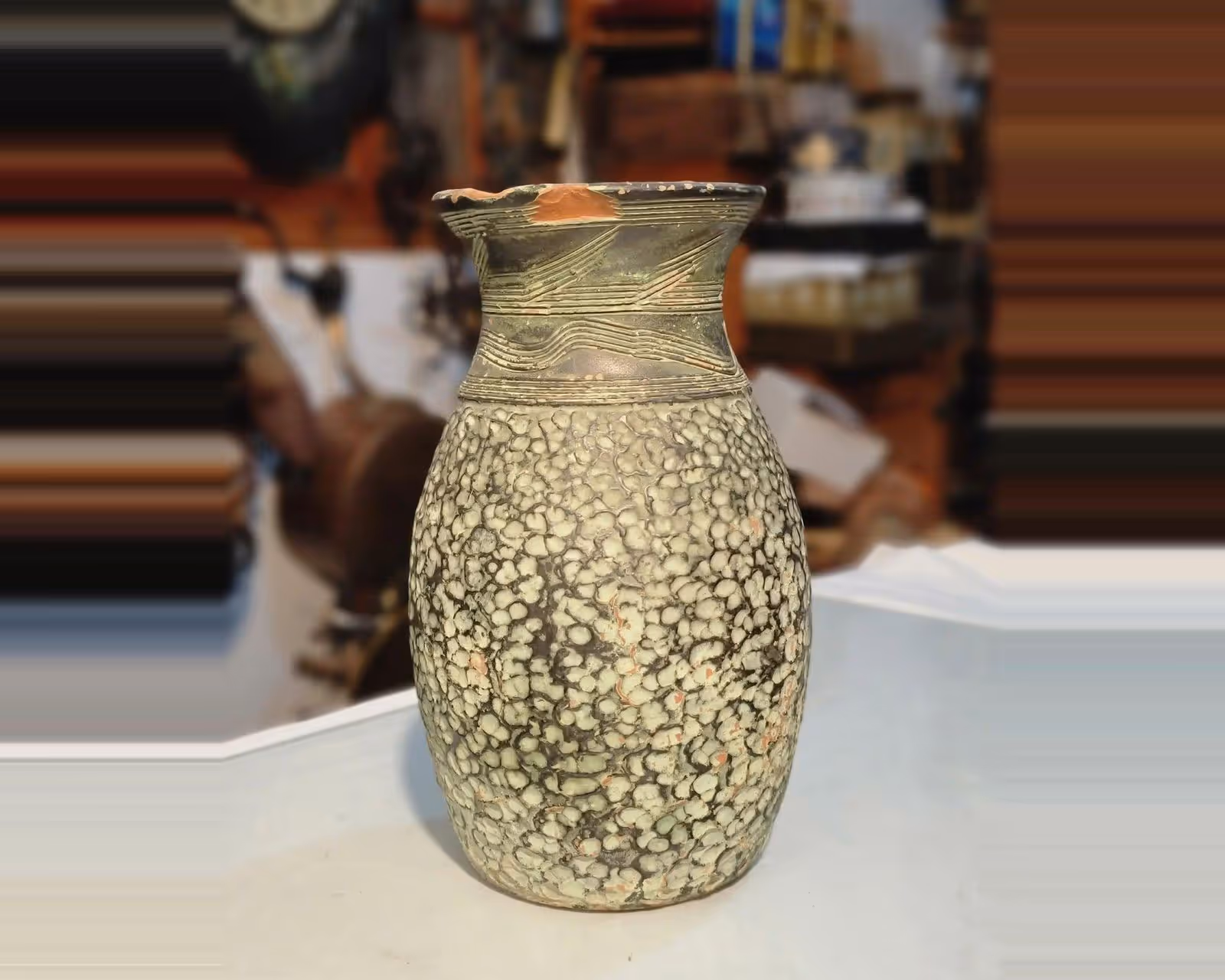Vase vintage en terre cuite