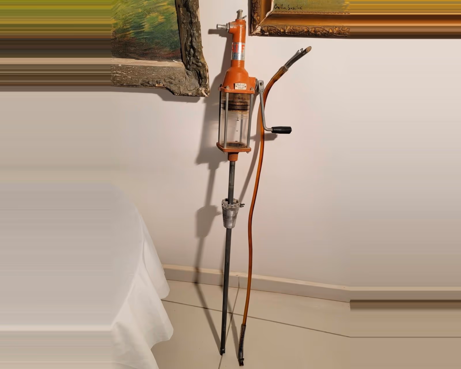 Pompe de l'huile des années 50