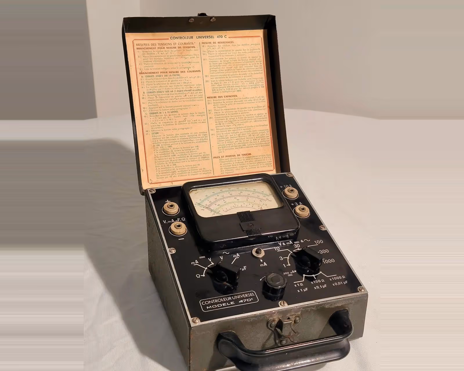 Ancien contrôleur universel Metrix 470c