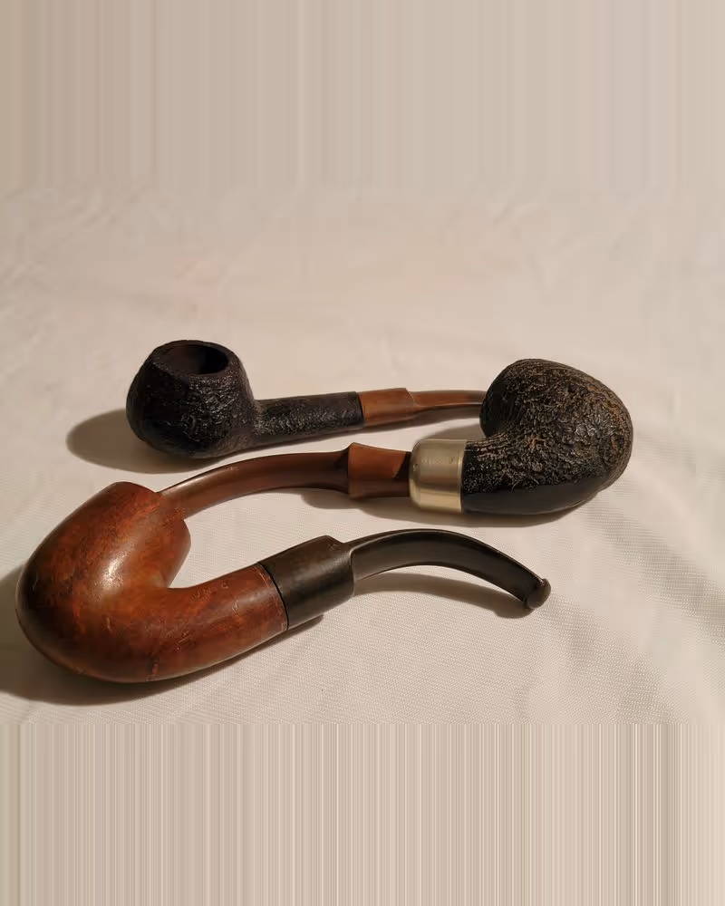 Trois pipes en bruyère